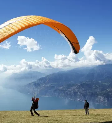 parapente tierra